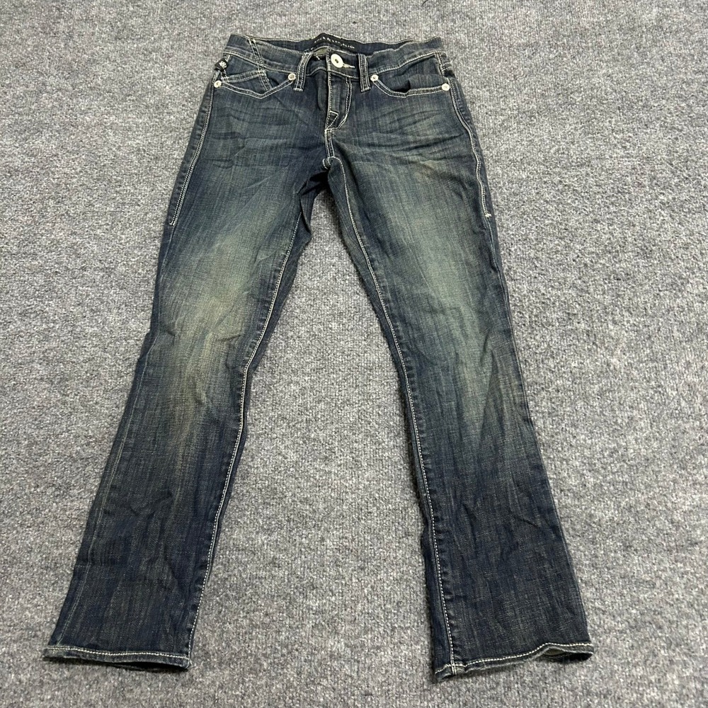 Rock & Republic Jeans Womens Size 2 Kendall Dark Wash Slim Fit Stretch Denim